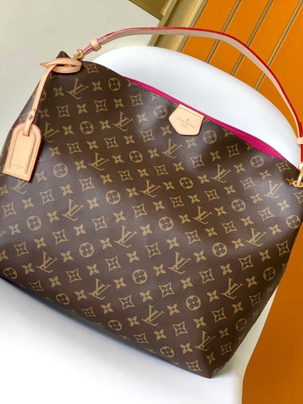 🎉Louis Vuitton Graceful MM/Medium Shoulder Bag